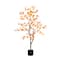 4ft. Orange Autumn Birch Leaf Artificial Potted Tree